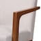 Baxton Studio Glenda Mid-Century Modern Greyish Beige Fabric and Walnut Brown Finished Wood 5-Piece Dining Set 187-7364-8959-Zoro - alternate 2